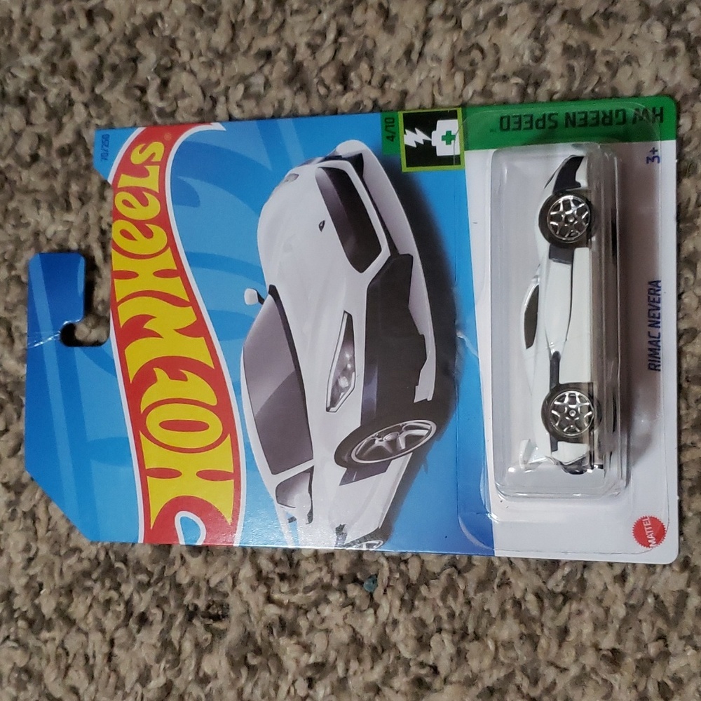 Hot Wheels green speed Rimac Nevera